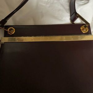 Karl lagerfeld bag burgundy color